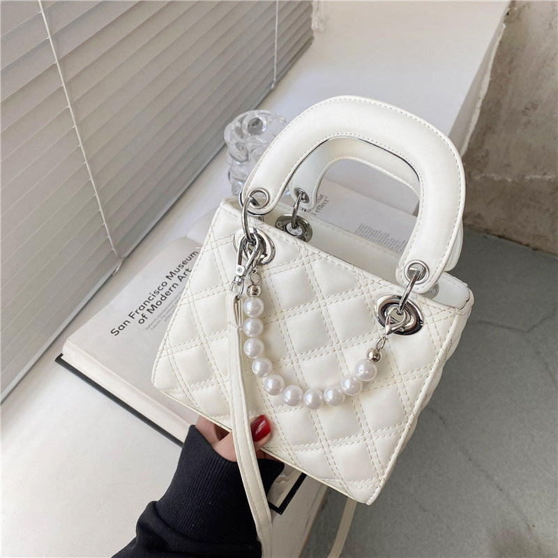 Diamond Quilted Handbag
