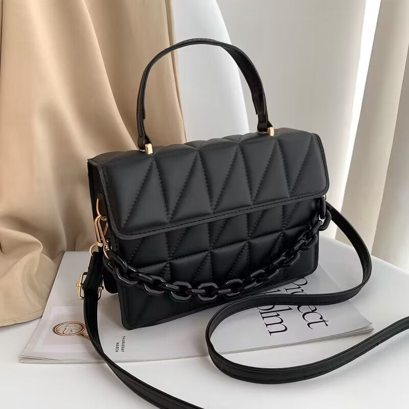 Textured Shoulder Bag