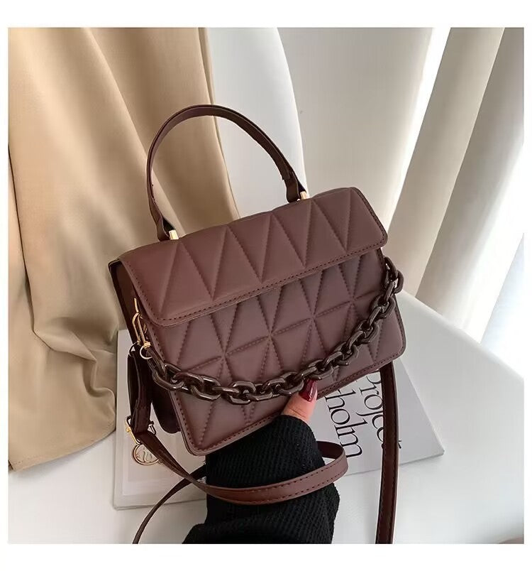 Textured Shoulder Bag