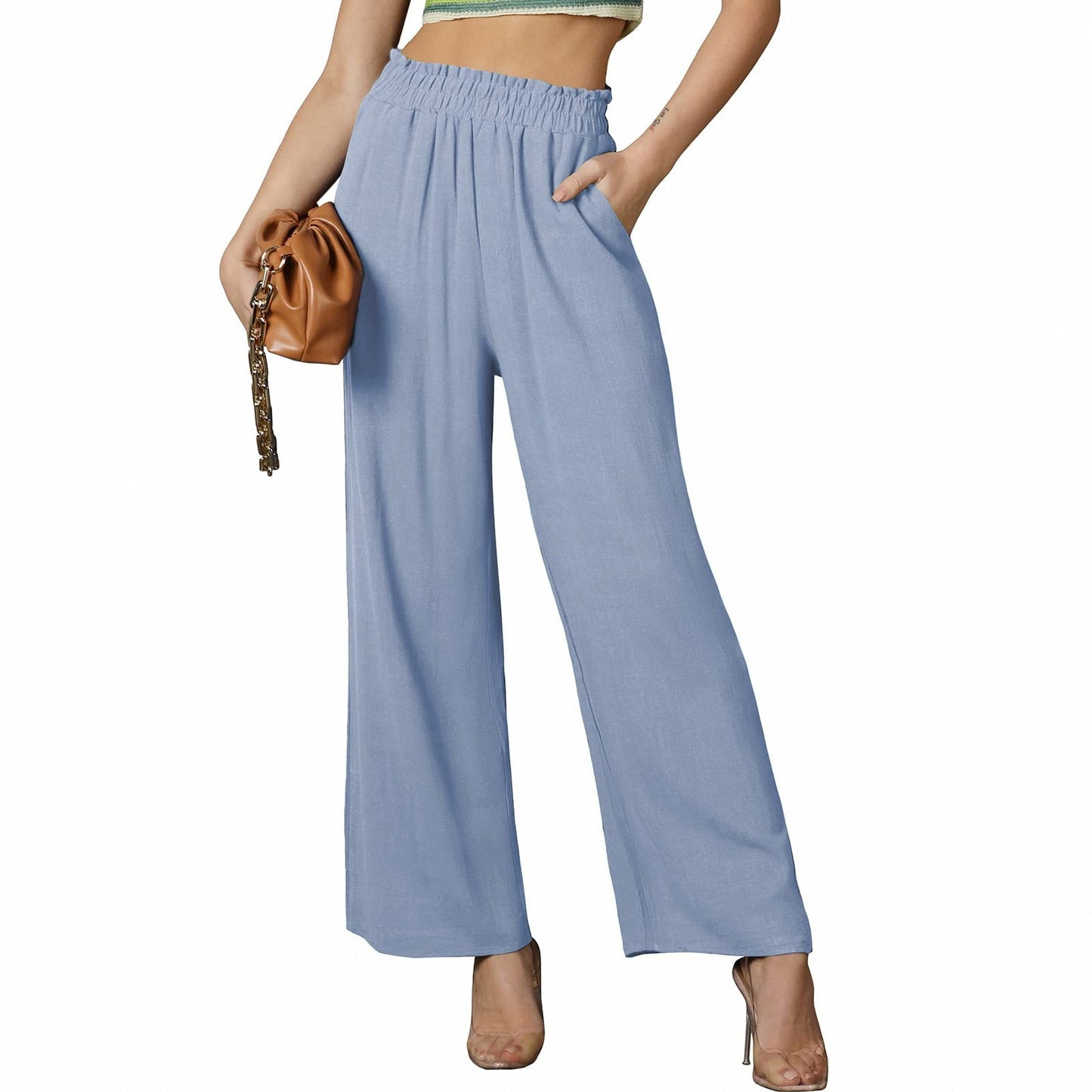 Loose Trousers With Pockets
