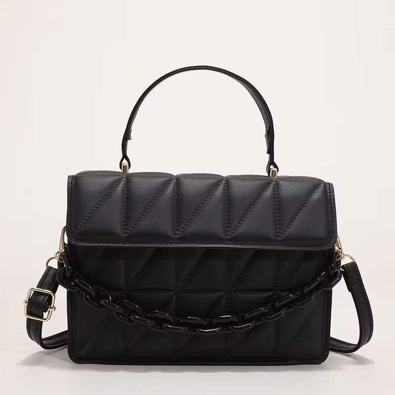 Textured Shoulder Bag