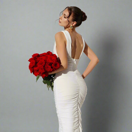 Spring Long Bodycon Dress