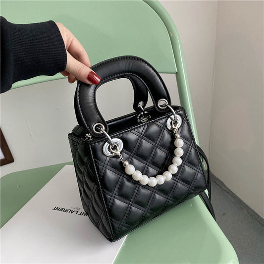 Diamond Quilted Handbag