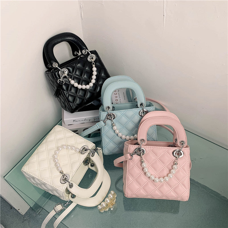Diamond Quilted Handbag