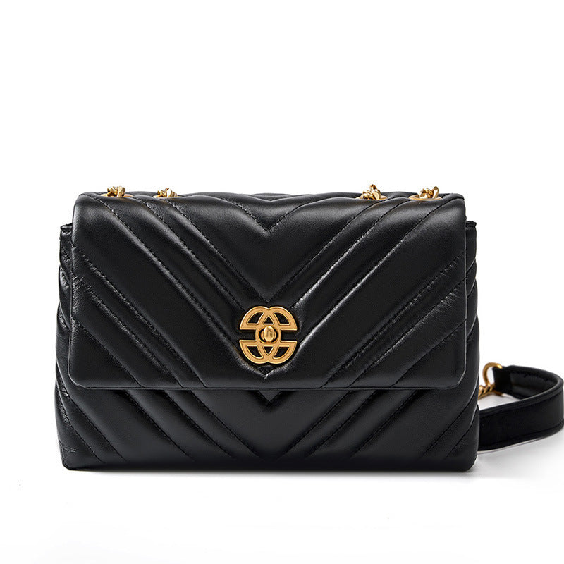 Diamond Chain Square Bag