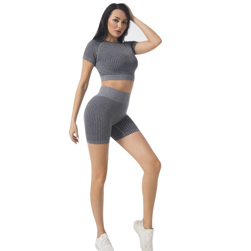 Seamless Top and Shorts