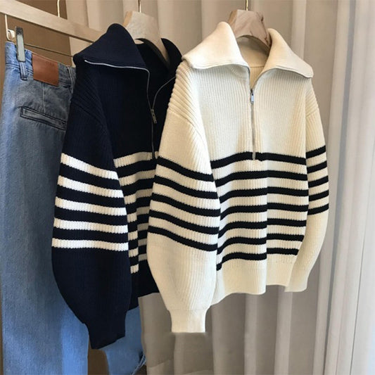 Cashmere Striped Sweater