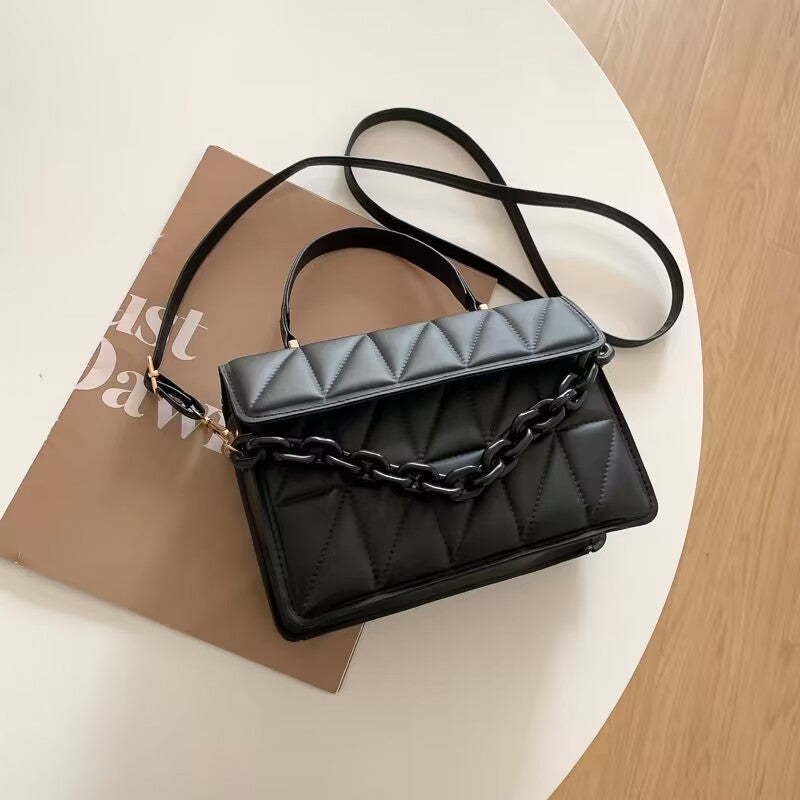 Textured Shoulder Bag