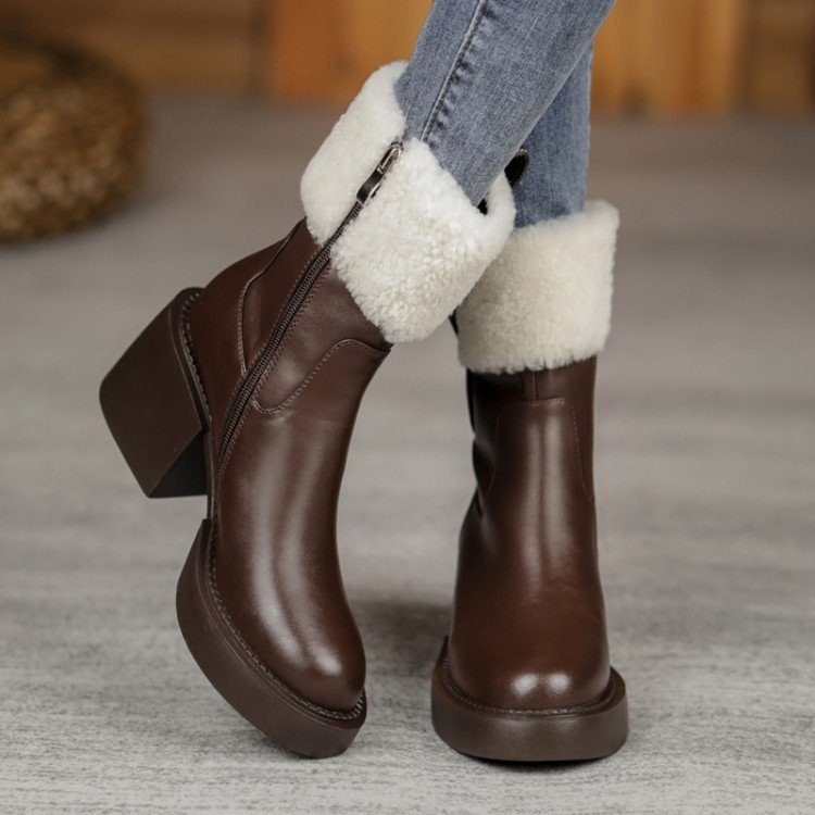 Cozy Block Heel