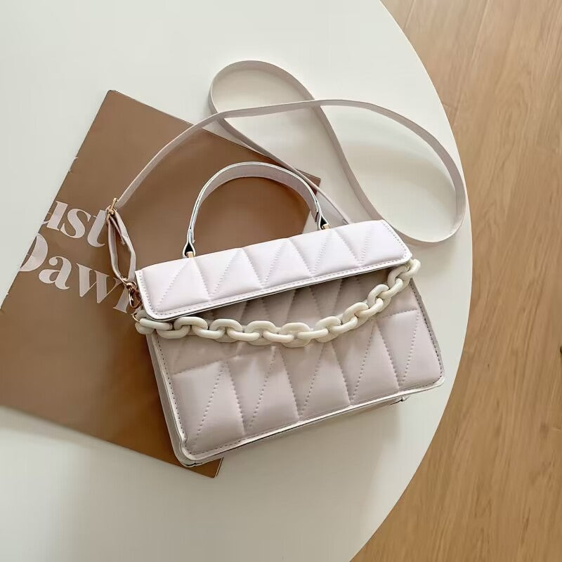 Textured Shoulder Bag