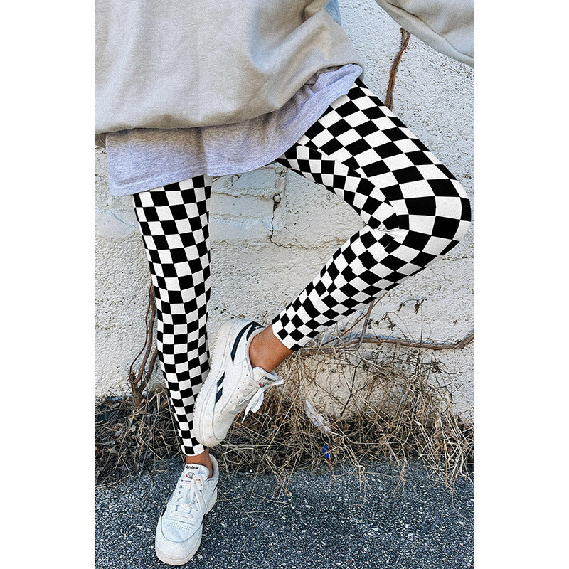 Checkered Leggings
