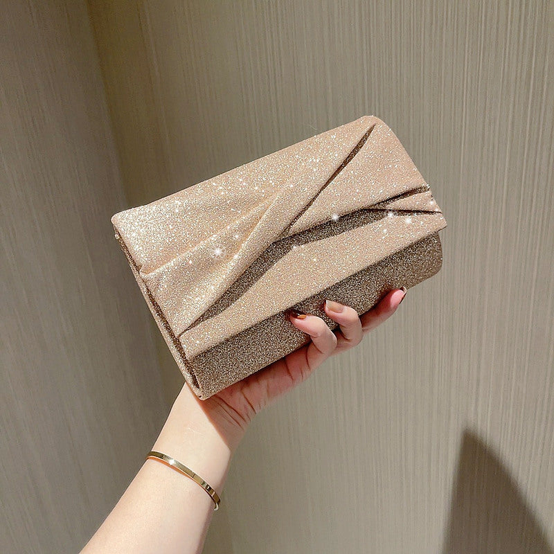 Gold Envelope Clutch