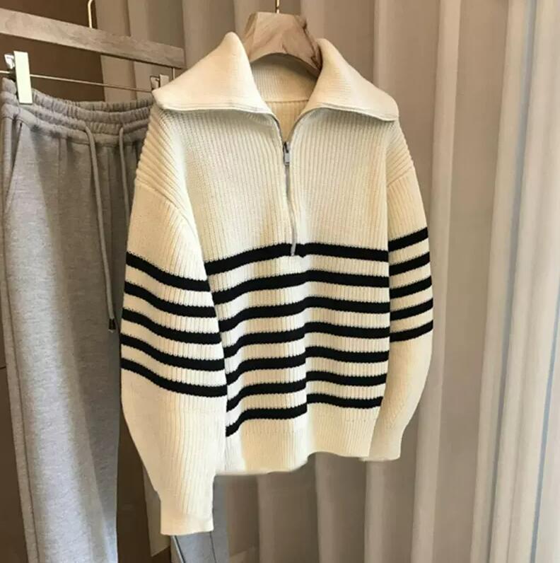 Cashmere Striped Sweater