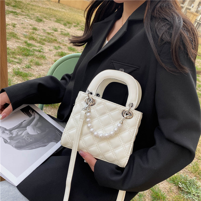 Diamond Quilted Handbag