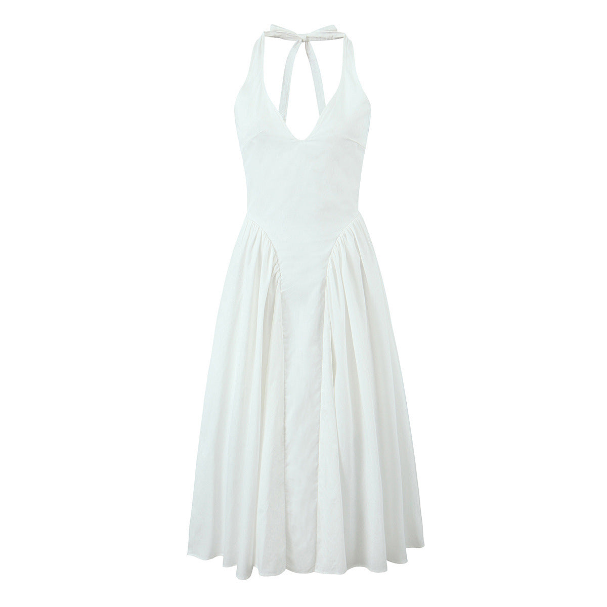 V-neck Halter Dress