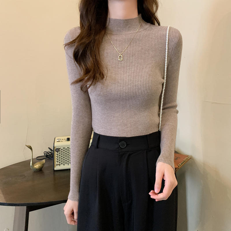 Slim Fit Long Sleeved Sweater