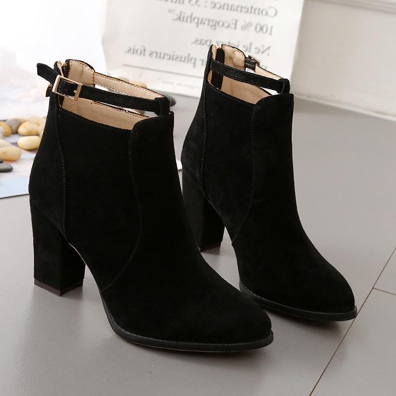 High-heeled Boots