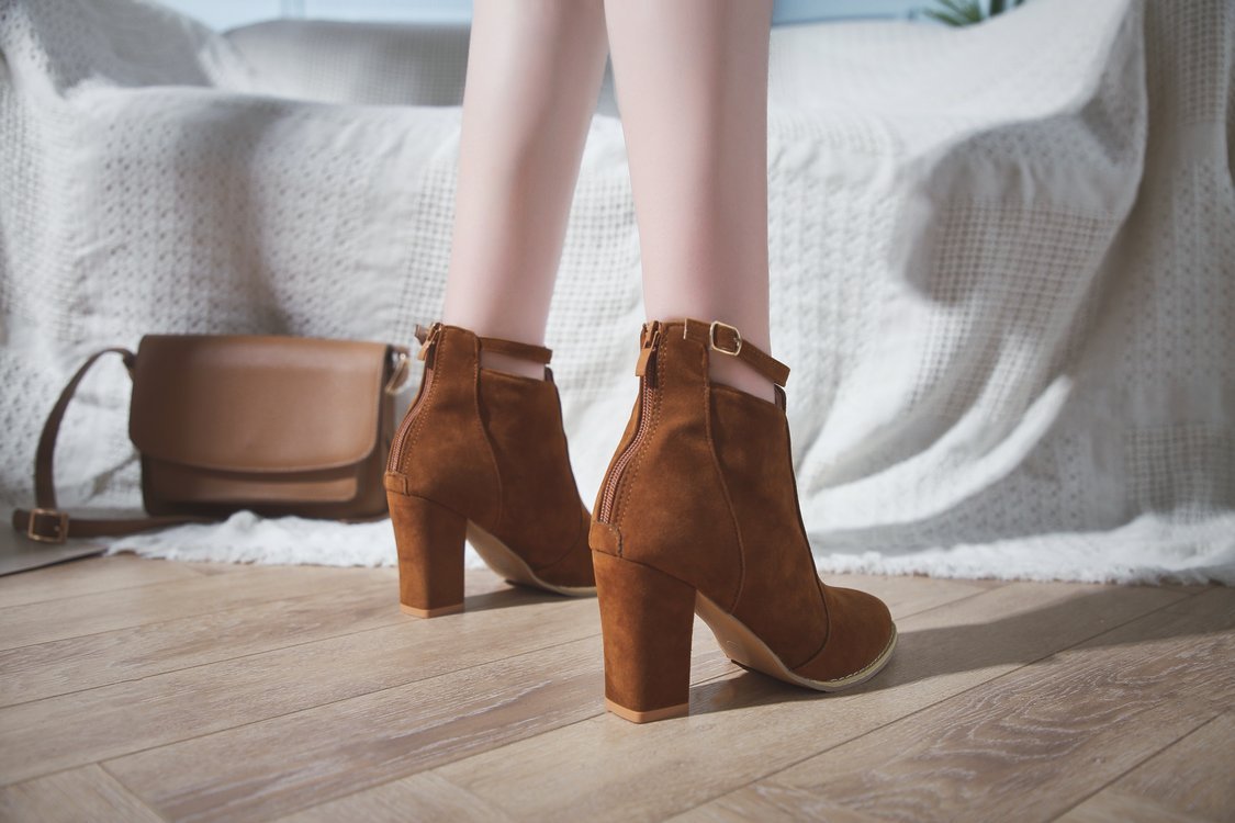 High-heeled Boots