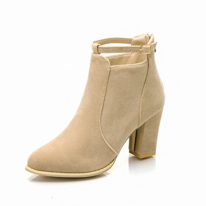 High-heeled Boots
