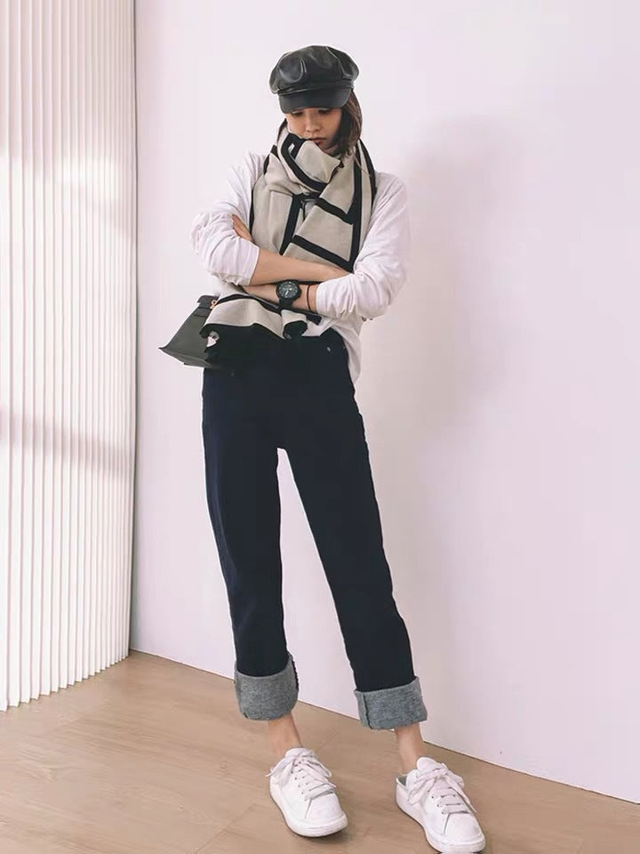 Thickened Long Shawl