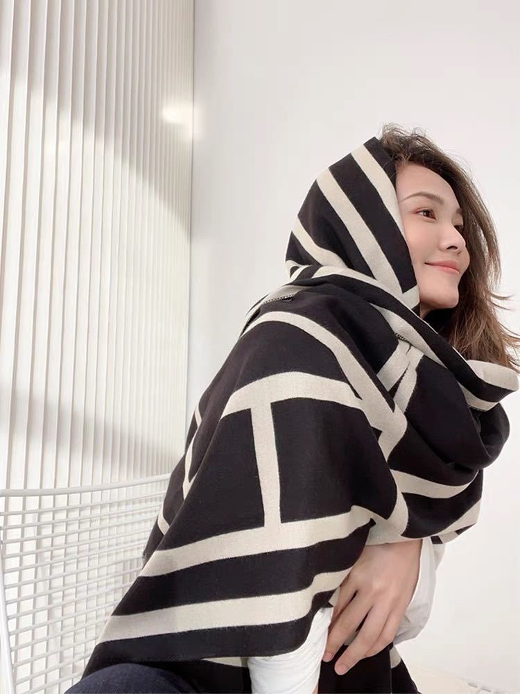 Thickened Long Shawl