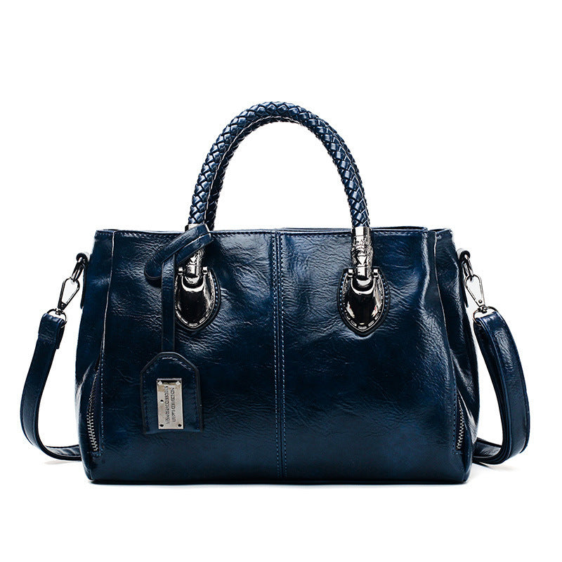 Vintage leather luxury handbag
