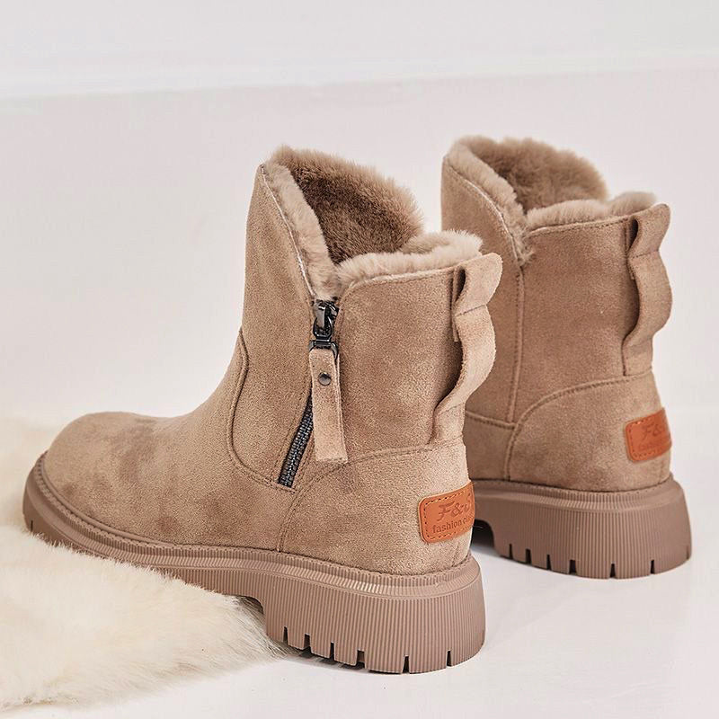 Thick Plush Boots