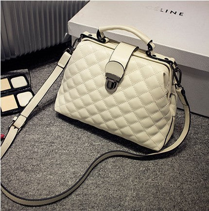 Retro leather shoulder bag