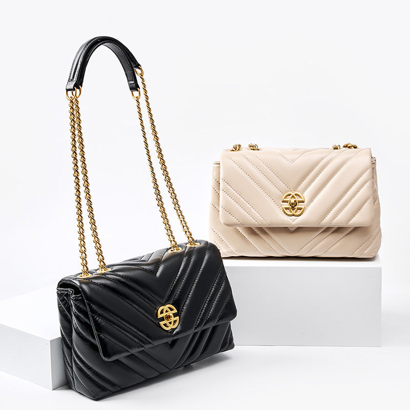 Diamond Chain Square Bag