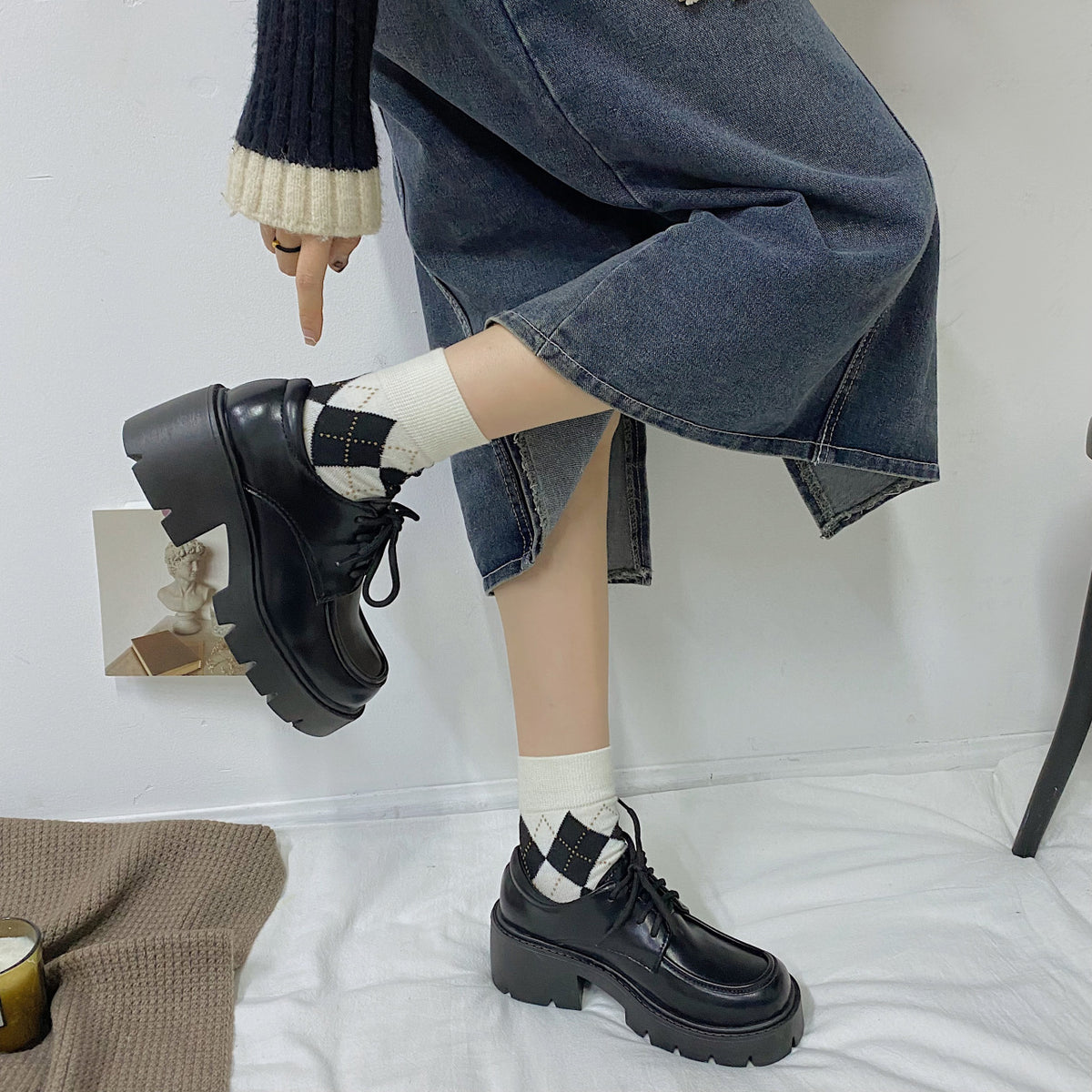 Platformed Boots