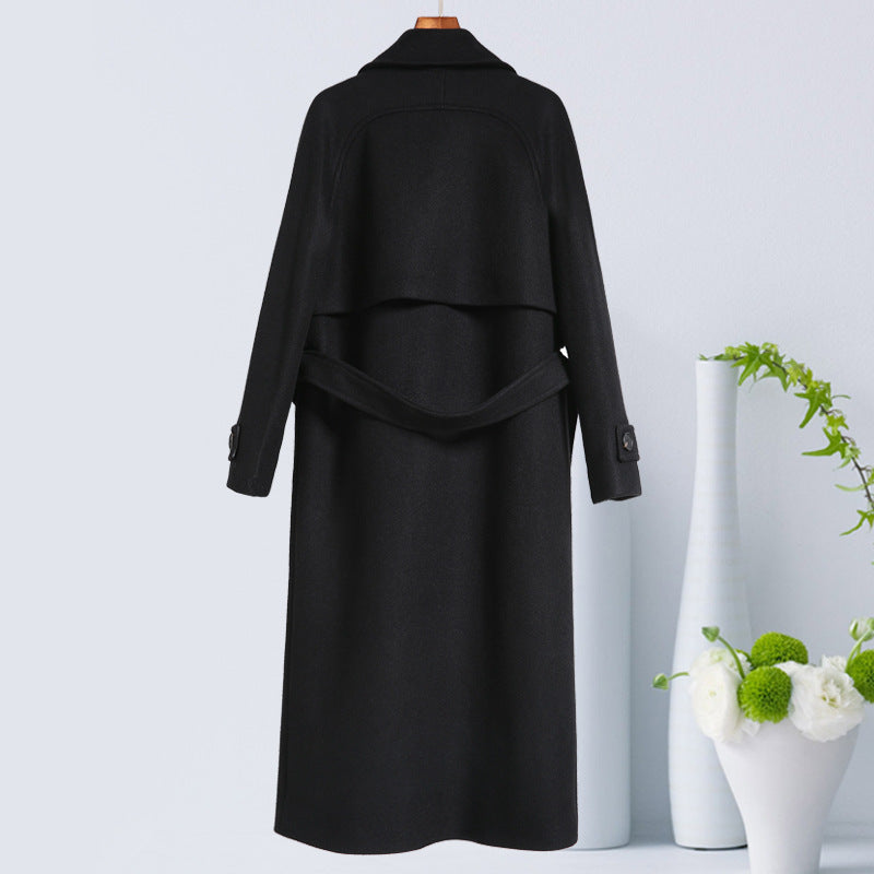 Mid-length Thick Woolen Coat