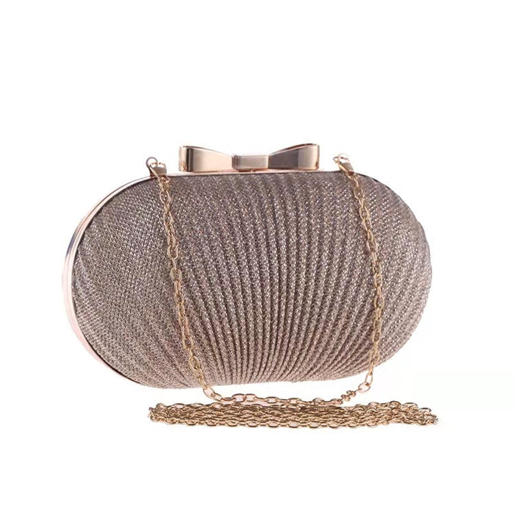 Oval Clutch Bag