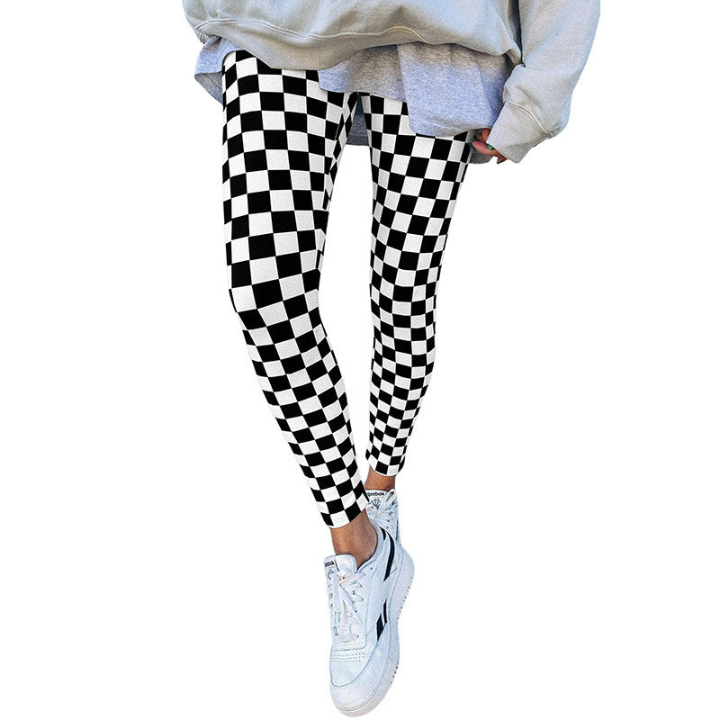 Checkered Leggings