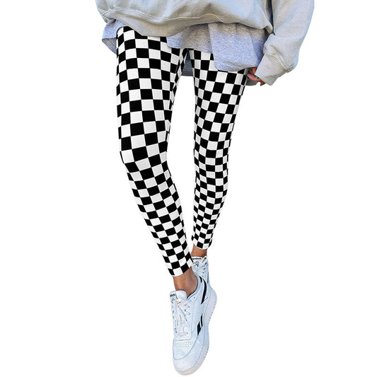 Checkered Leggings