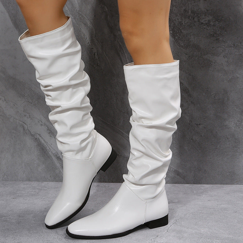 Long Pointed Toe Boots