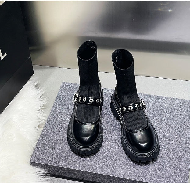 Stretch Sock Boots