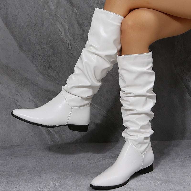 Long Pointed Toe Boots
