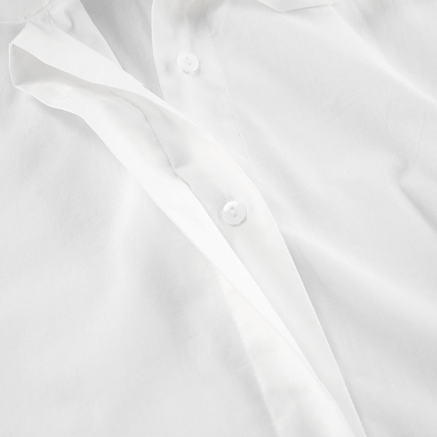 White Bow Shirt