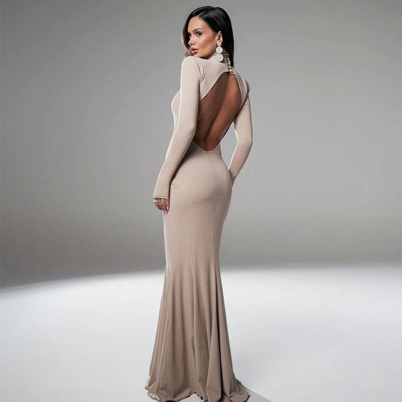 Backless Evening Dress