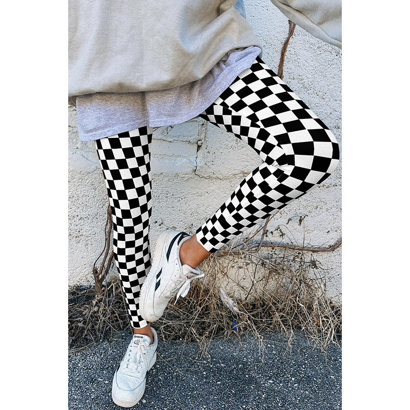 Checkered Leggings