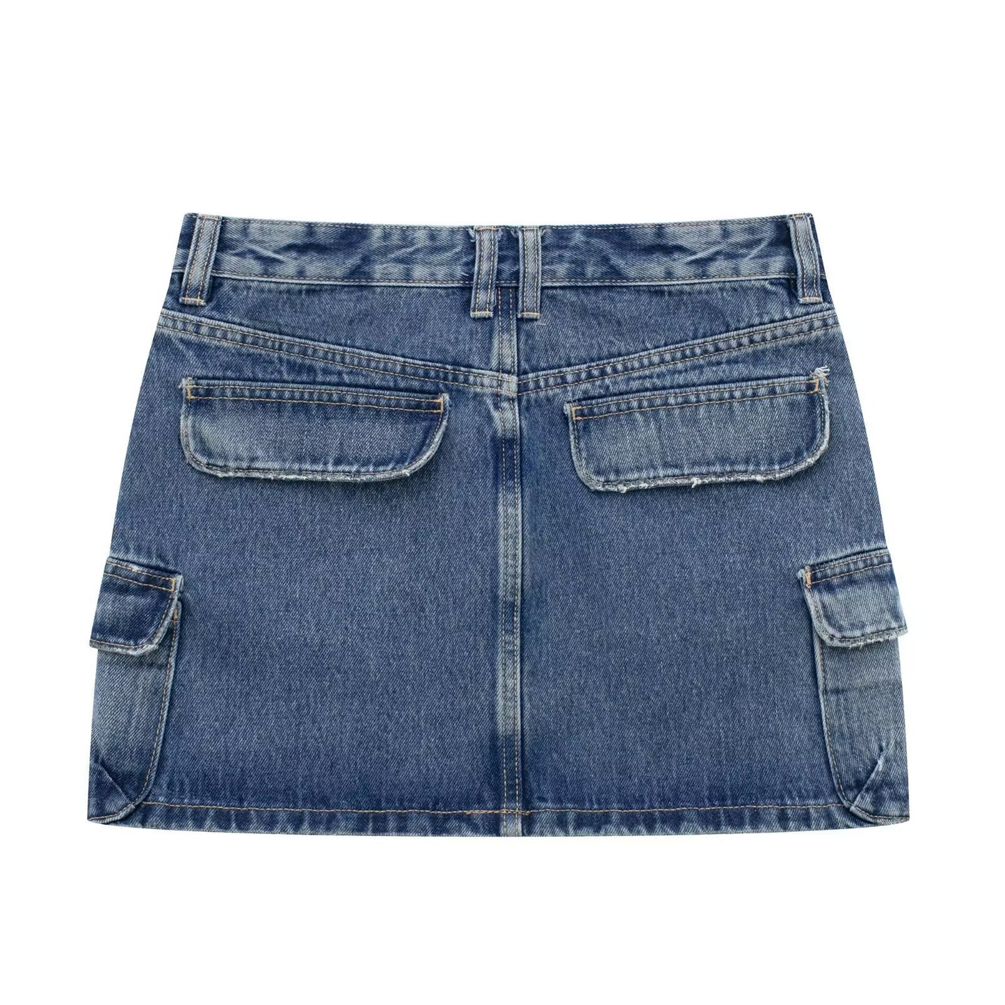 Denim Mini Skirt