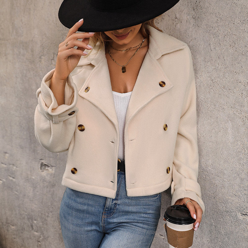 Buttoned Short Jacket