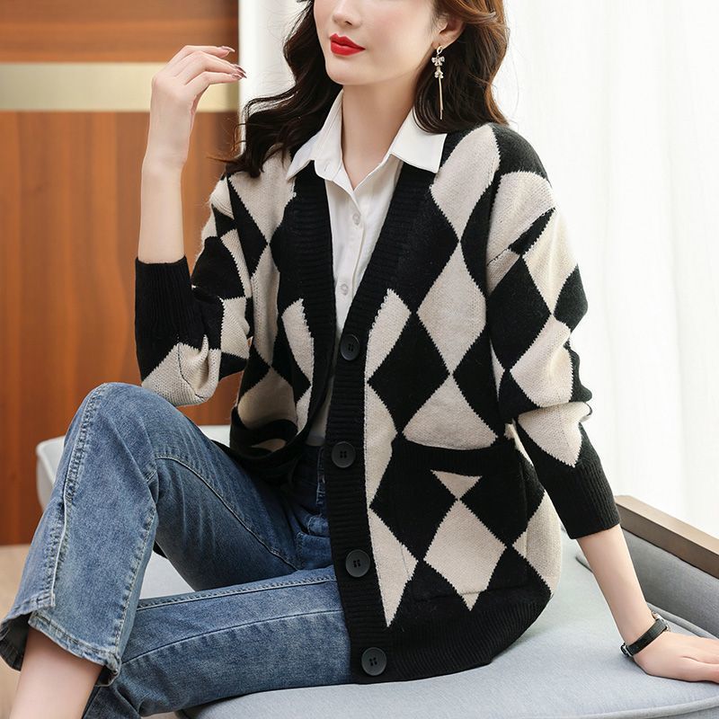 Checkered Sweater