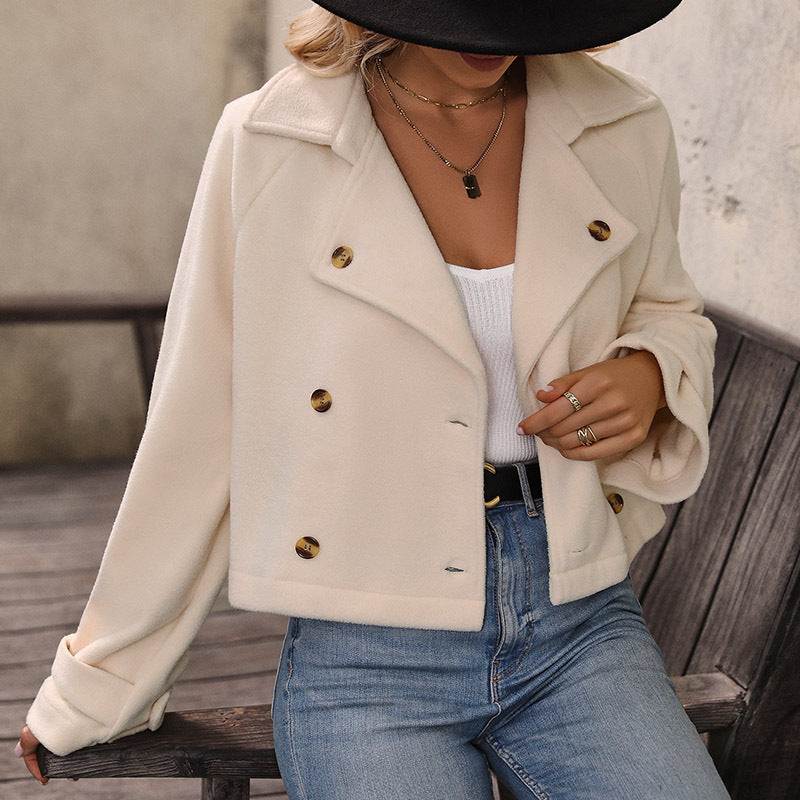 Buttoned Short Jacket