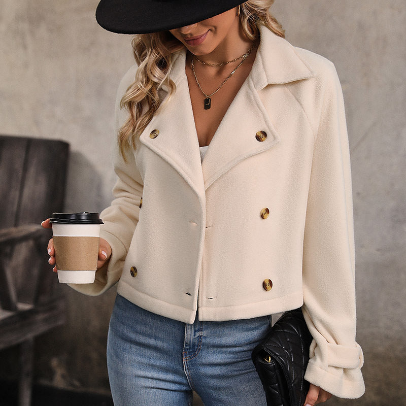 Buttoned Short Jacket