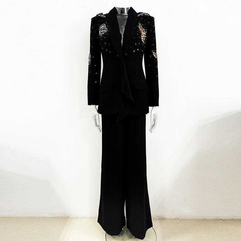 Butterfly Beaded Suit