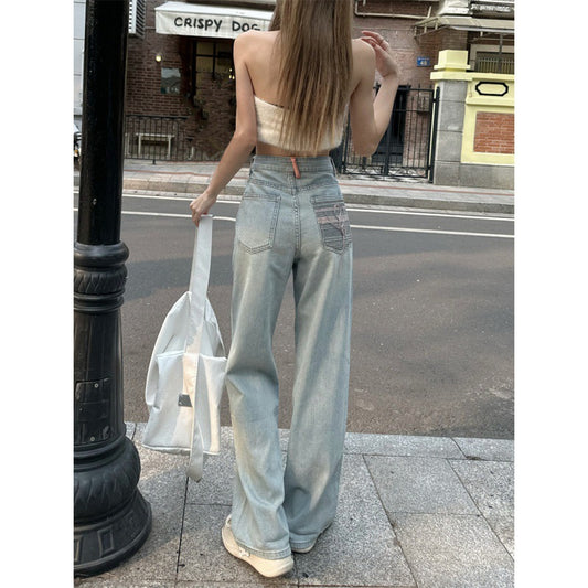 Summer Washed High Waist Jeans
