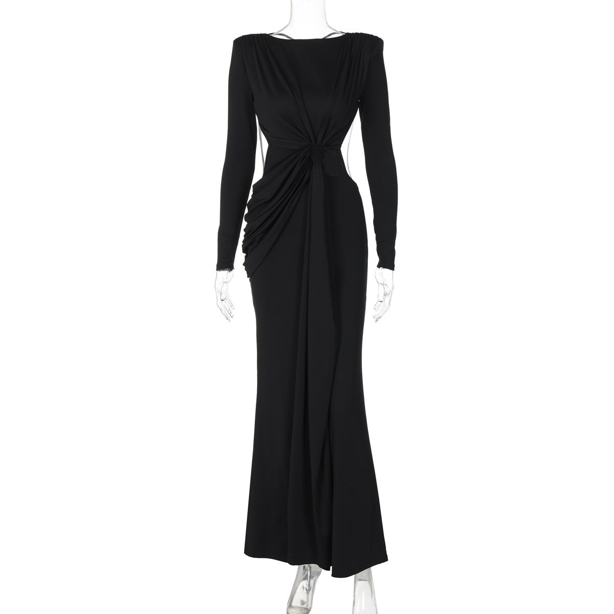 Long Sleeve Slimming Dress
