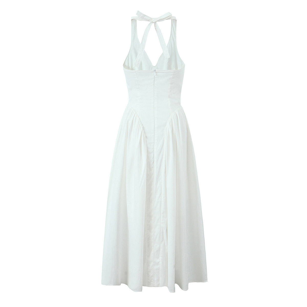 V-neck Halter Dress