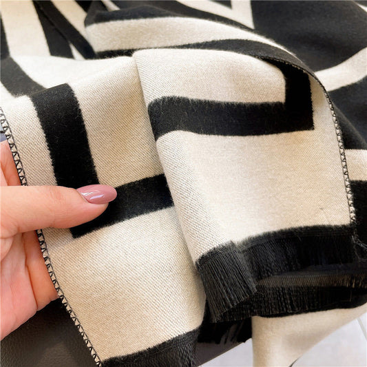 Thickened Long Shawl